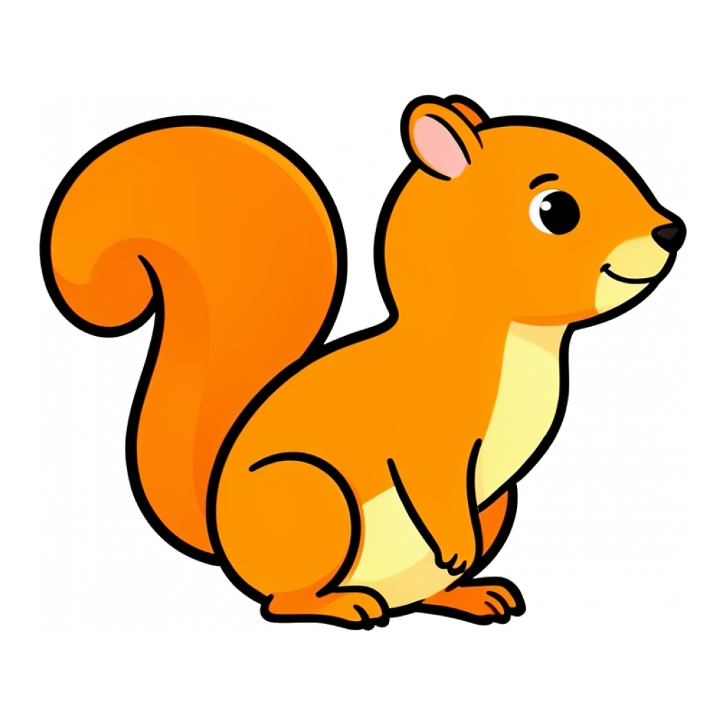 Белка — клипарт PNG на прозрачном фоне
