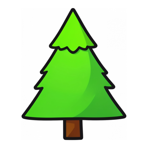 Ель — клипарт PNG без фона