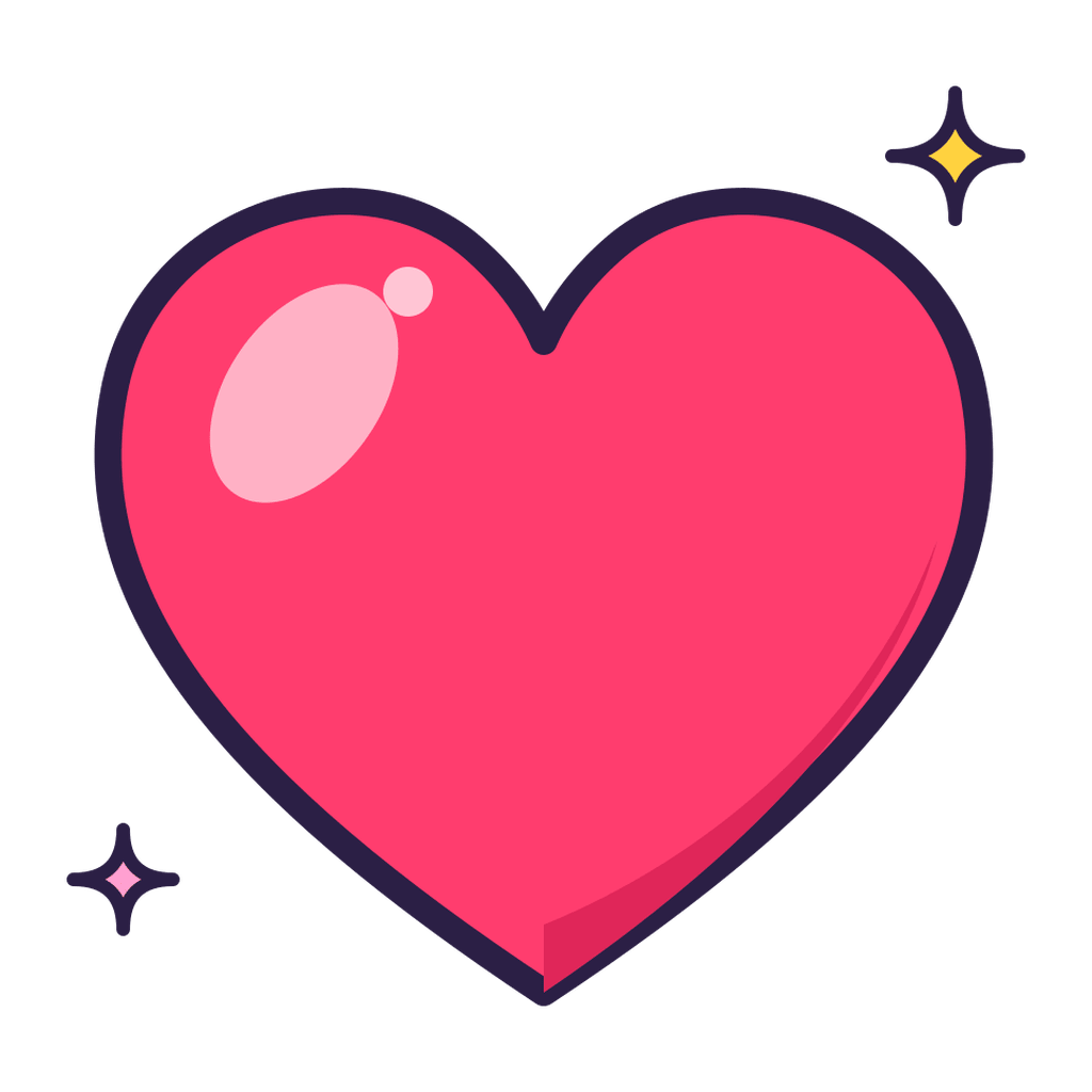 Красное сердце — клипарт PNG на прозрачном фоне