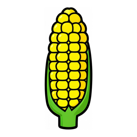 Кукуруза — клипарт PNG без фона
