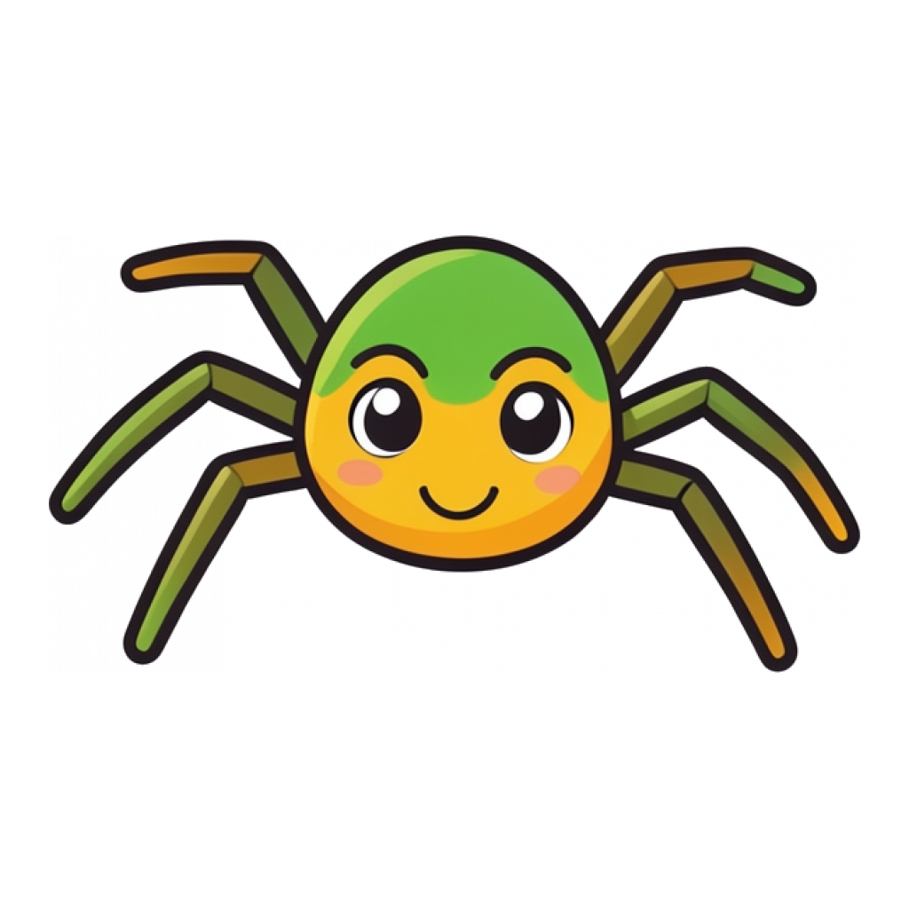 Паучок — клипарт PNG на прозрачном фоне