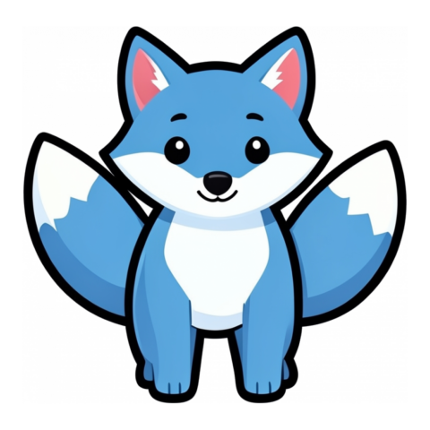 Песец — клипарт PNG без фона
